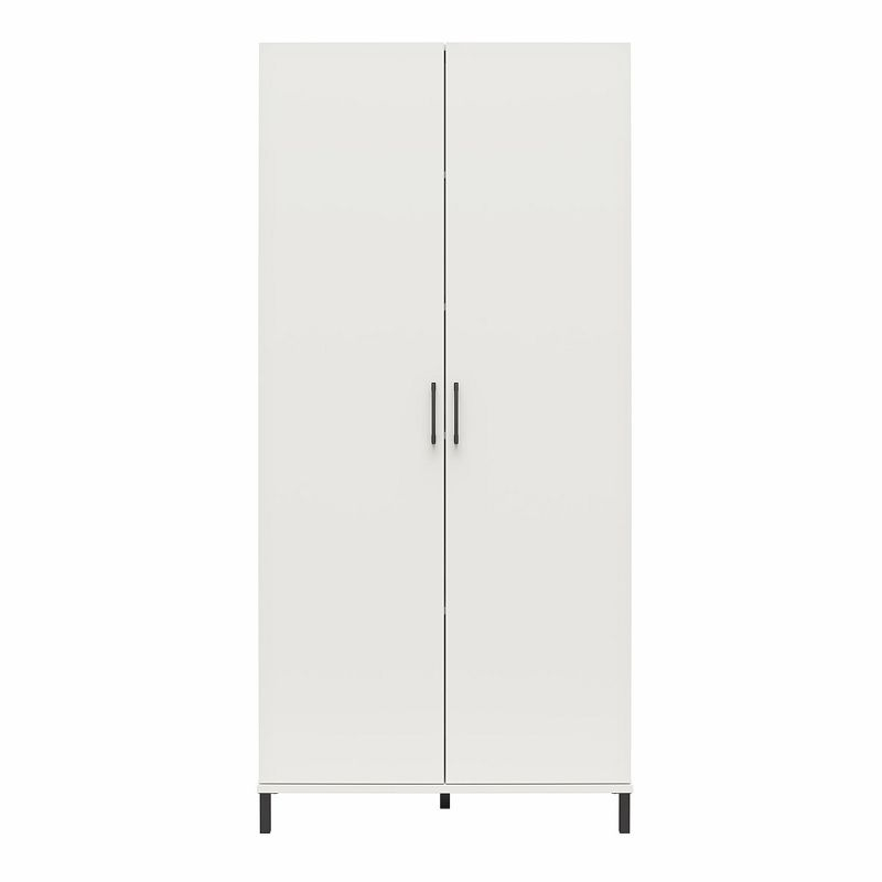 Versa 36" Wide 2 Door Storage Cabinet, White