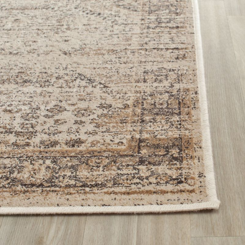 Vintage VTG118 Power Loomed Indoor Skid-Resistant Accent Rug - Stone - 2'7"x4' - Safavieh