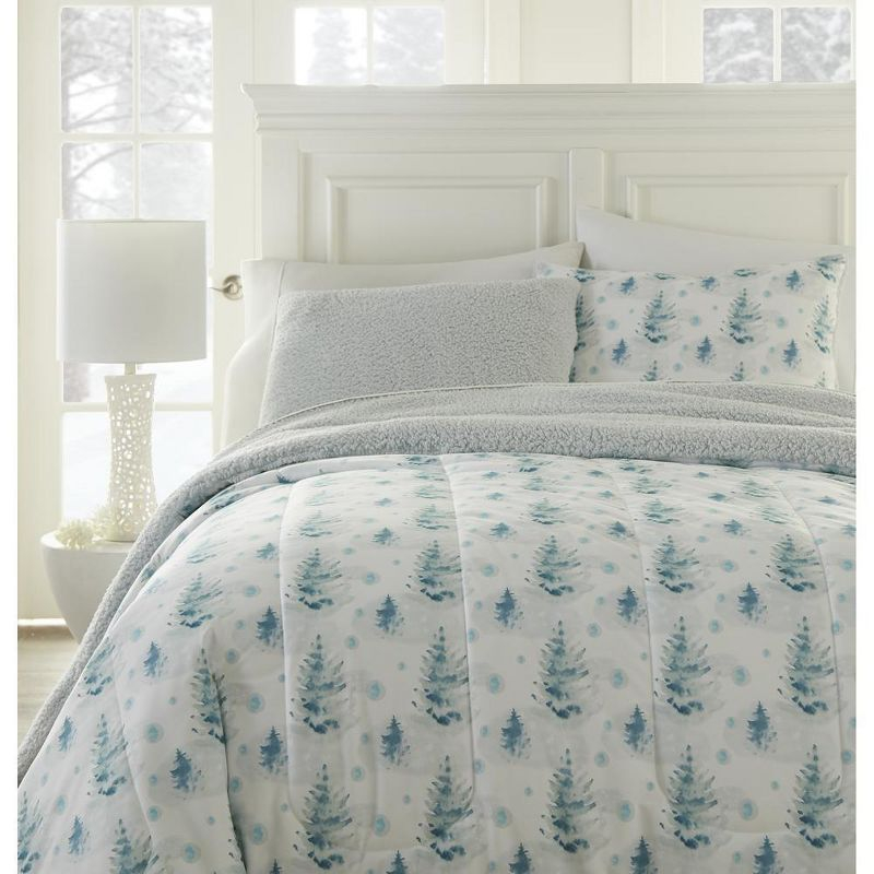 Micro Flannel® Micro Flannel® Reverse to Sherpa Comforter Set