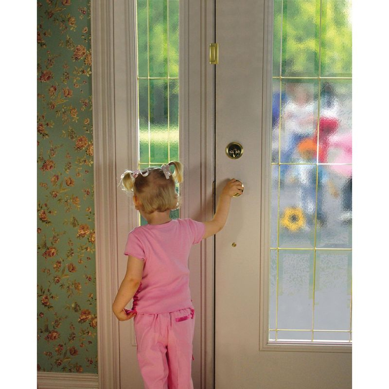 Cardinal Gates Door Guardian - Door Lock Security & Door Reinforcement for Inward Swinging Doors - Child Safety Locks for Doors - 2 Pack