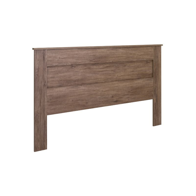 King Flat Panel Headboard Drifted Gray - Prepac