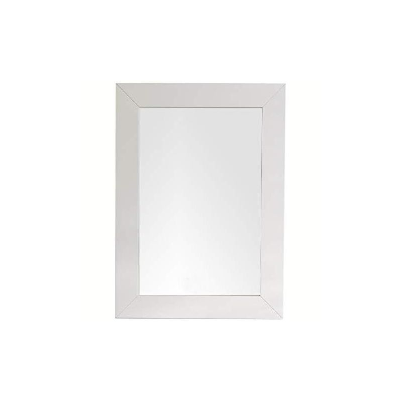 James Martin Vanities Weston 29" Rectangular Mirror, Bright White