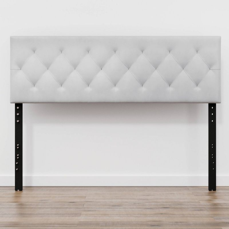 Avery Adjustable Faux Leather Headboard - Brookside Home