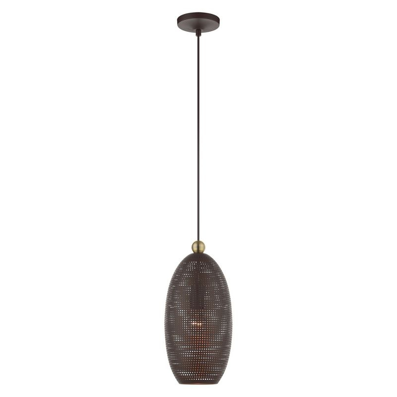 Livex Lighting Dublin 1 - Light Pendant in  Bronze