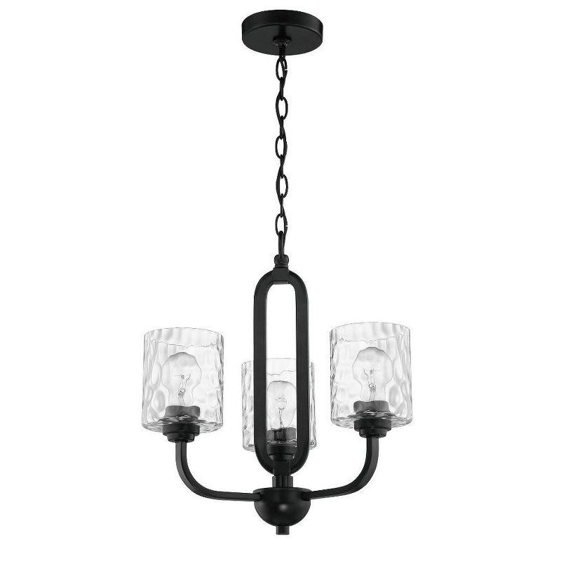 Craftmade Lighting 3 - Light Chandelier in  Flat Black