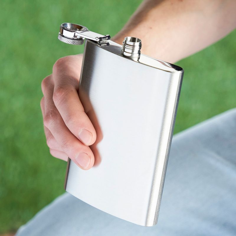 True Trueflask 8 oz Stainless Steel Flask