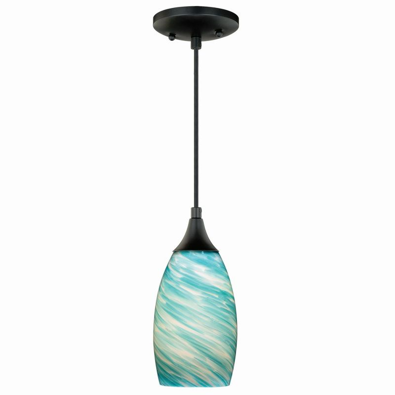 Vaxcel Milano 1 - Light Pendant in  Oil Rubbed Bronze