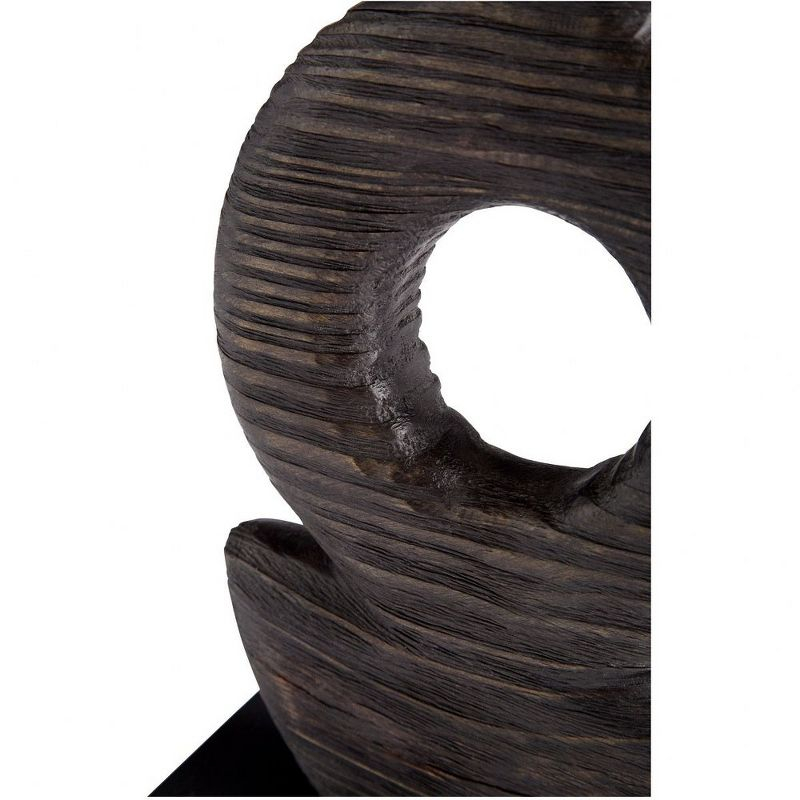 Cyan Design - Dark Oval - Sculpture-16.5 Inches Tall And 4 Inches Wide