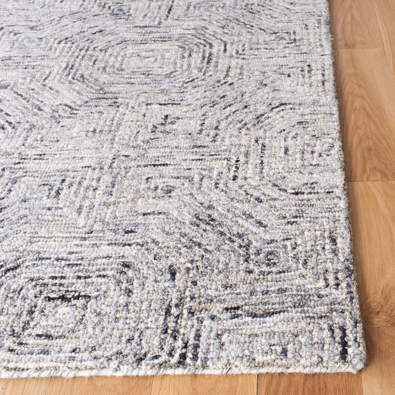 Aspen APN286 Hand Tufted Indoor Area Rug - Grey/Beige - 6'x9' - Safavieh