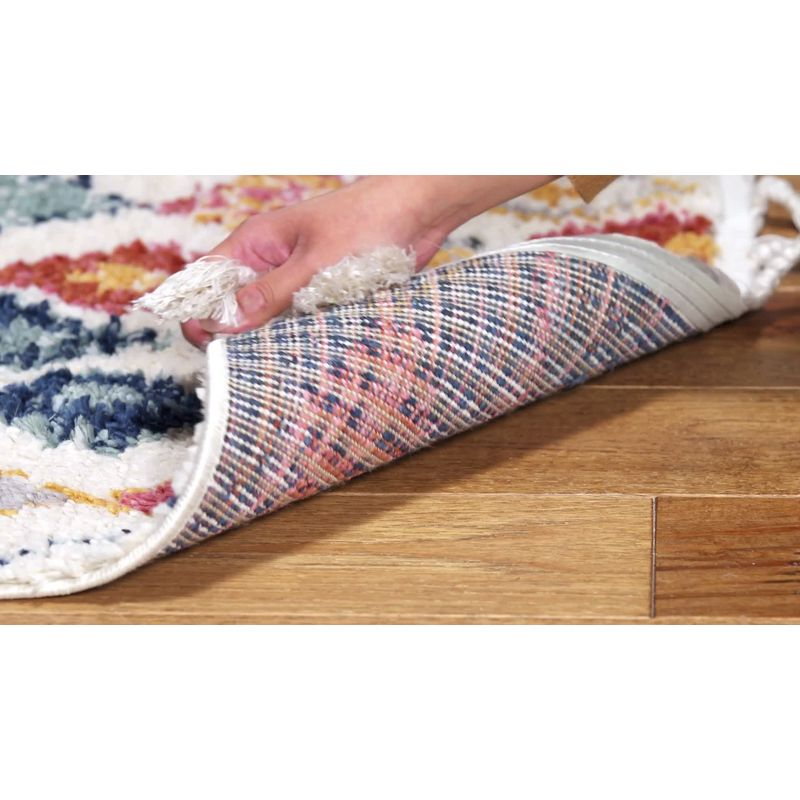 Morocco MRC924 Power Loomed Accent Rug - Ivory/Multi - 2'6"x4' - Safavieh.