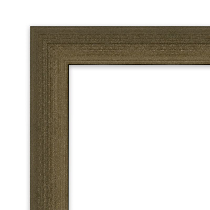 Amanti Art Blaine Light Bronze Narrow Picture Frame Opening Size 18x22 in.