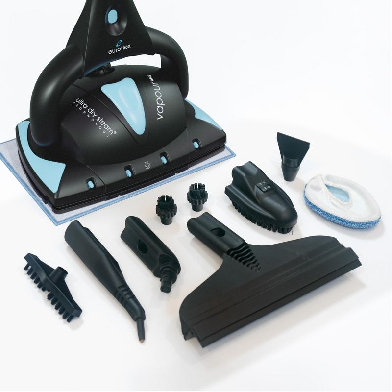 Euroflex Vapour Pro 20-Piece All-in-One Steam Mop with Built-In Portable Steam Cleaner (M4S)
