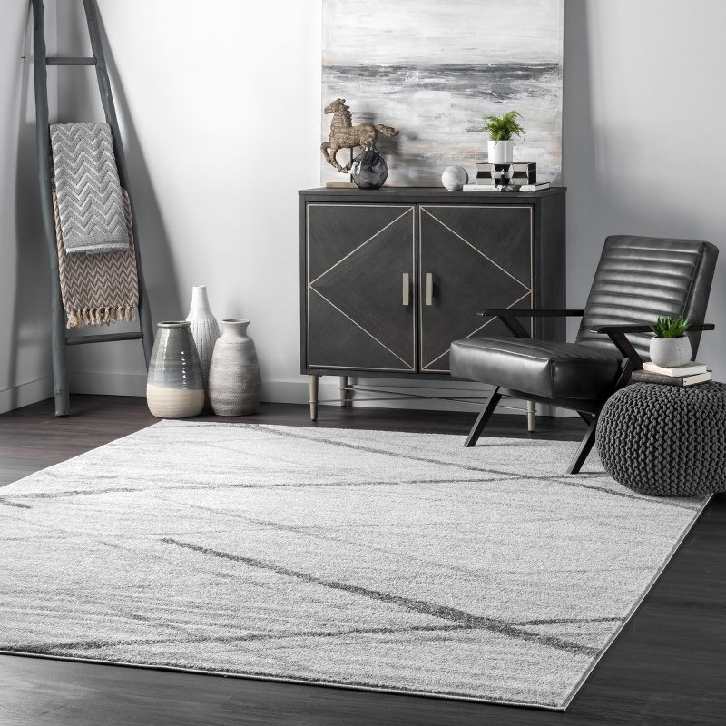 nuLOOM Thigpen Contemporary Area Rug, 5' x 8', Light Brown