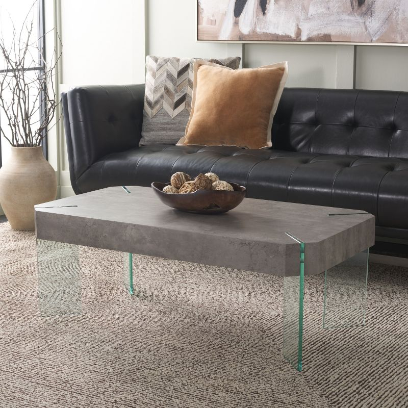 Katelyn Coffee Table - Light Concrete - Safavieh