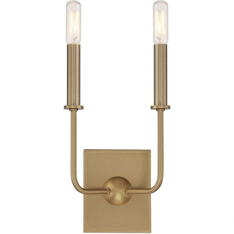 Savoy House Avondale 2 - Light Wall Light in  Warm Brass