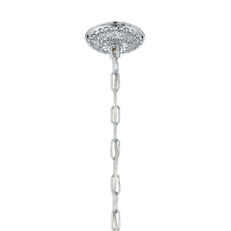 Crystorama Lighting Traditional Crystal 4 - Light Chandelier in  Polished Brass