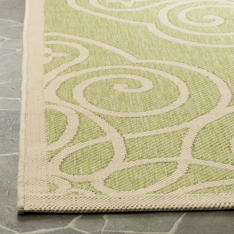Martha Stewart Rosamond - MSR4244 - Indoor Power Loomed Runners - Lily Pad - 2'7"x5'
