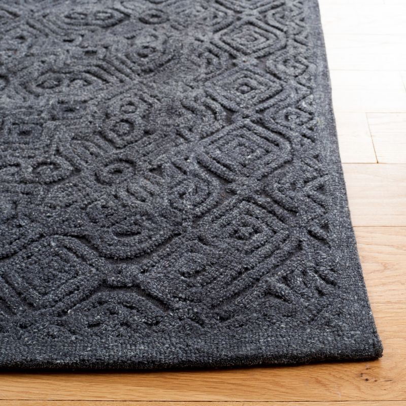Textural TXT101 Hand Tufted Area Rug - Charcoal - 5'x8' - Safavieh.