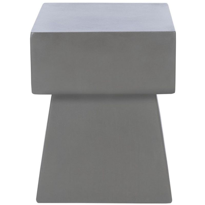 Zen Accent Stool - Indoor/Outdoor - VNN1000 - Gray - Safavieh