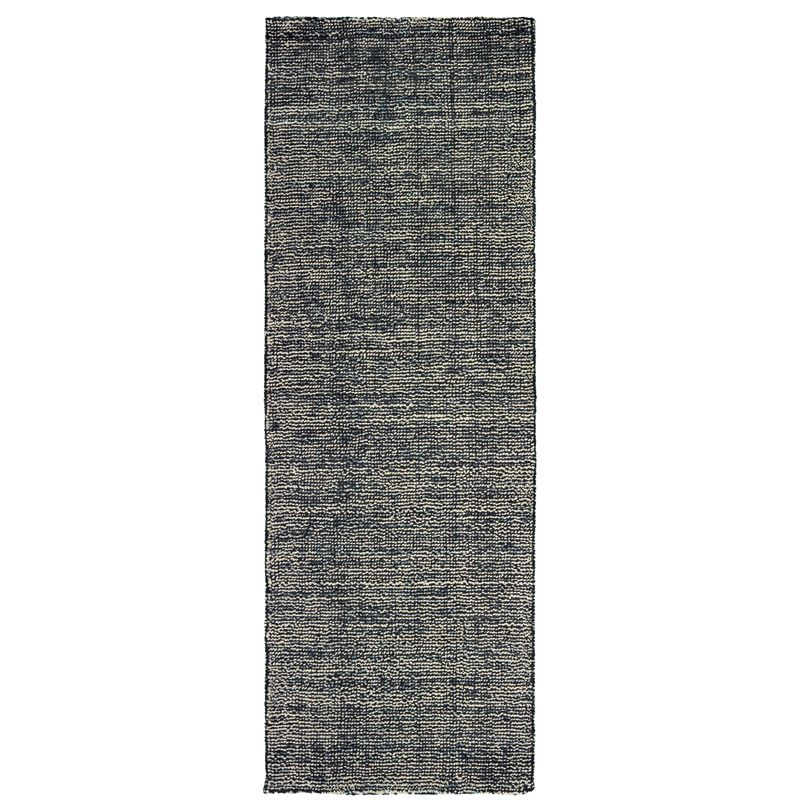 Lucent Handmade Tufted Charcoal/Black Area Rug