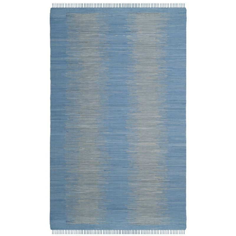 Montauk MTK718 Hand Woven Area Rug - Light Blue - 6'x9' - Safavieh.