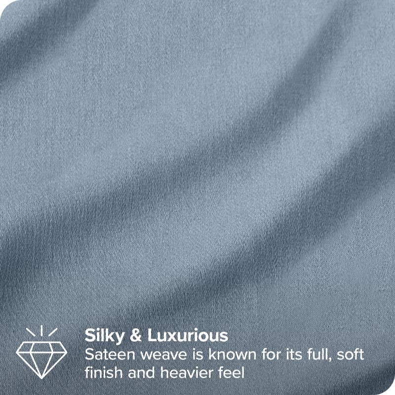Bare Home 400 Thread Count Sateen Sheet Set