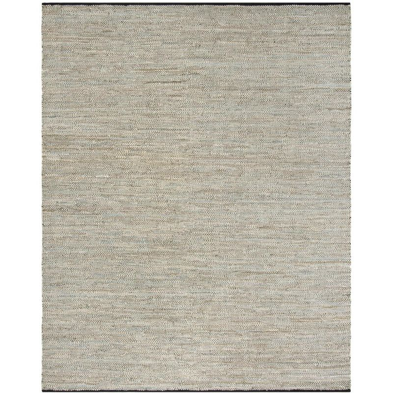 Vintage Leather VTL104 Hand Woven Indoor Area Rug - Beige - 8'x10' - Safavieh