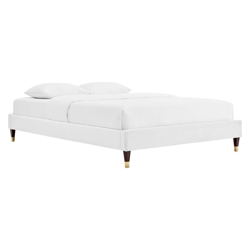 Modway Harlow Full Performance Velvet Platform Bed Frame