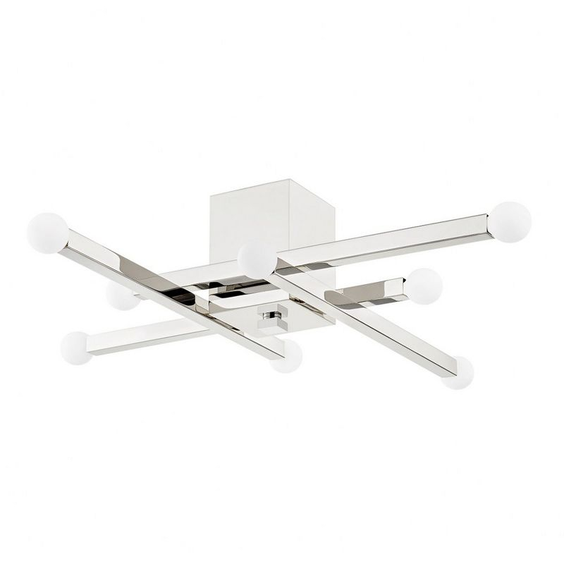 Mitzi Dona 8 - Light Flush Mount in  Polished Nickel