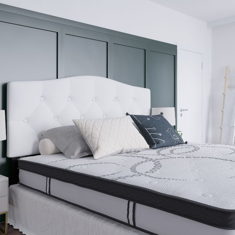 Emma and Oliver 10 Inch Hybrid Pocket Spring Mattress, King Mattress in a Box