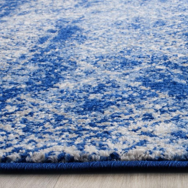Adirondack ADR111 Machine Made Indoor Runner - Silver/Blue - 2'-6"x8' - Safavieh
