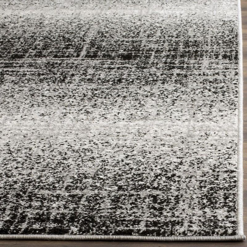 Adirondack ADR116 Machine Made Indoor Accent Rug - Silver/Black - 3'x5' - Safavieh