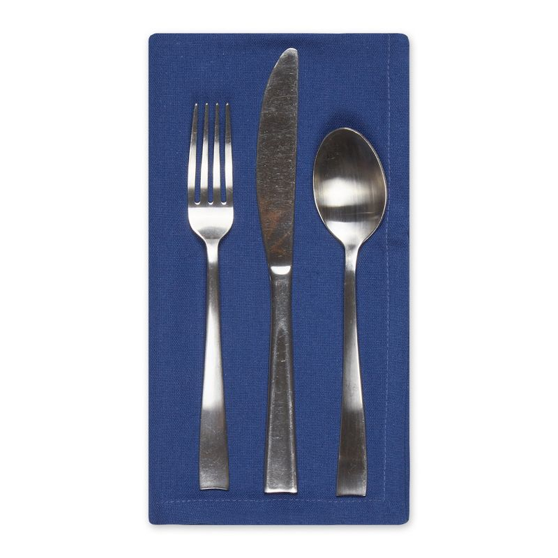 Design Imports Navy Solid Napkin Set/6