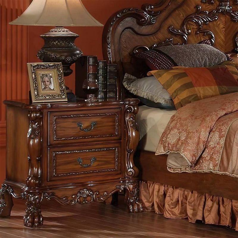 Andrew Home Studio Posidon 2 Drawer Nightstand & Reviews | Wayfair