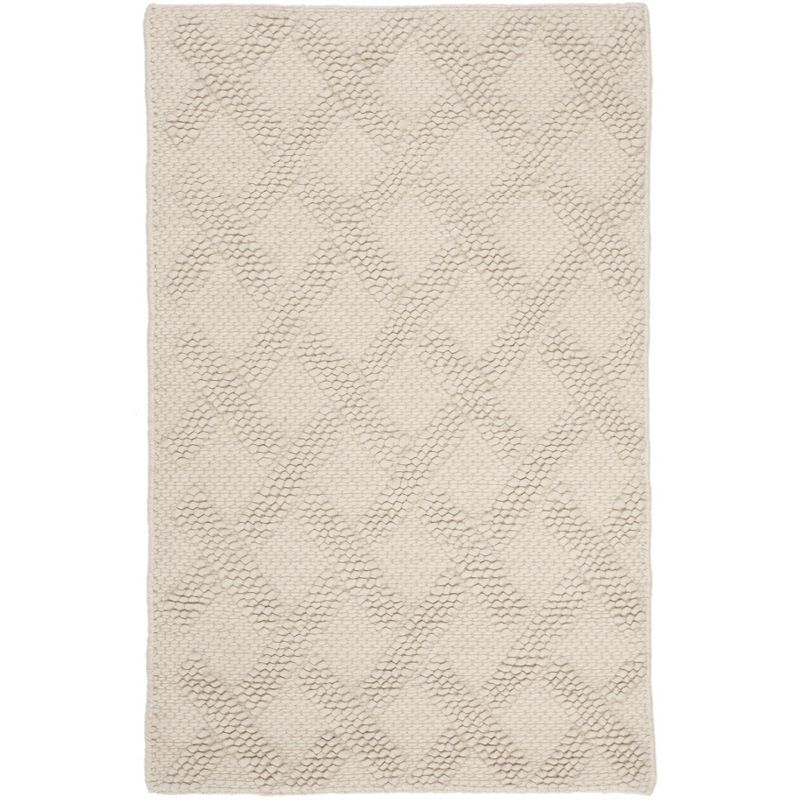 Natura NAT253 Hand Loomed Indoor Accent Rug - Ivory/Beige - 3'x5' - Safavieh
