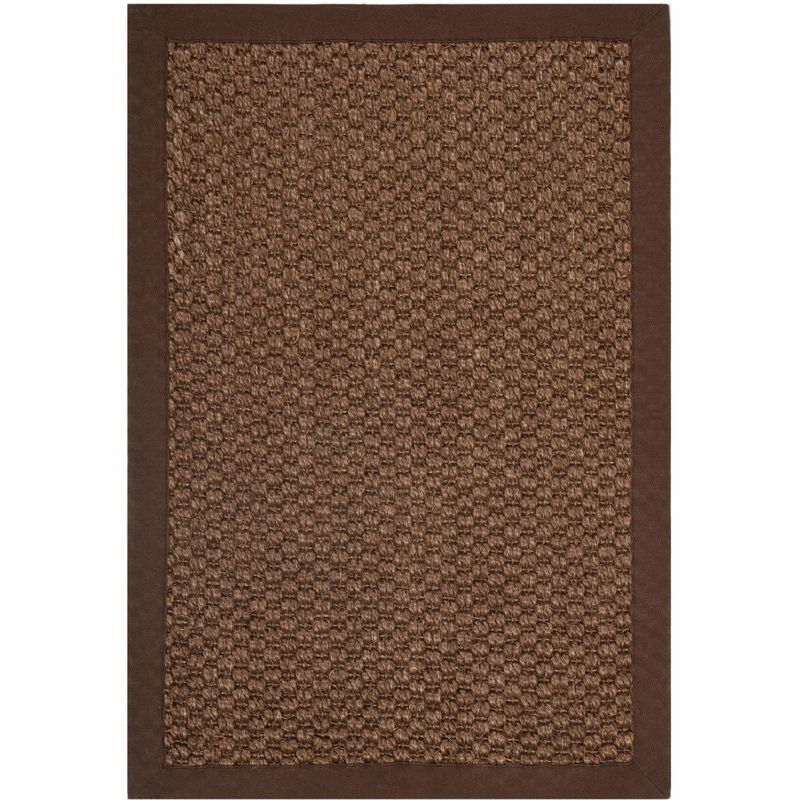 Natural Fiber NF525 Power Loomed Indoor Accent Rug - Chocolate - 2'x3' - Safavieh.