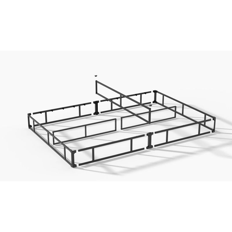 Twin 7" Metal Smart BoxSpring Mattress Base with Quick Assembly Purple - Zinus