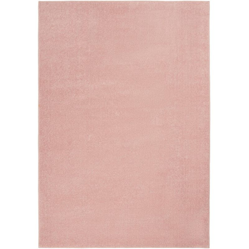 Nourison Essentials 5' x 7' Pink Indoor/Outdoor Rug