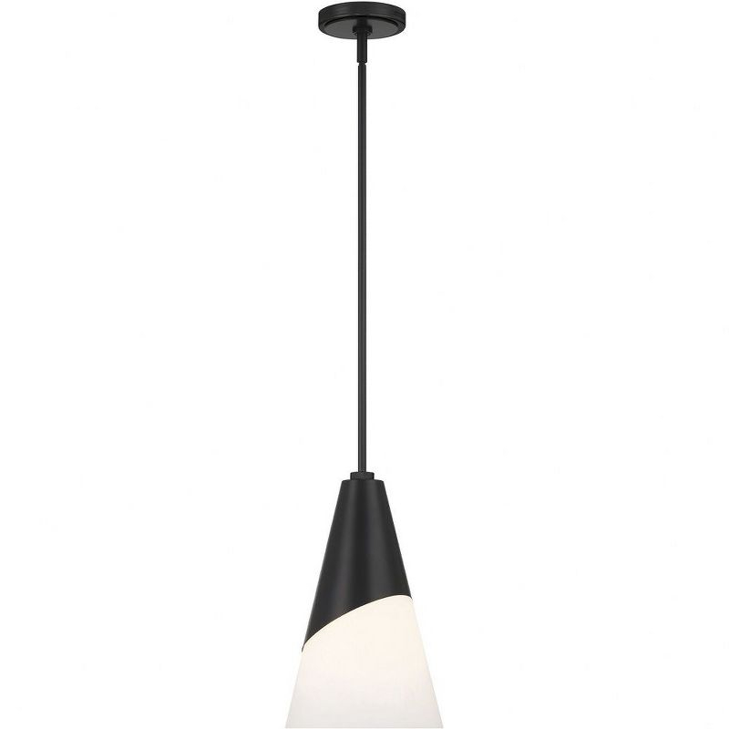 Crystorama Lighting Tori 1 - Light Pendant in  Matte Black