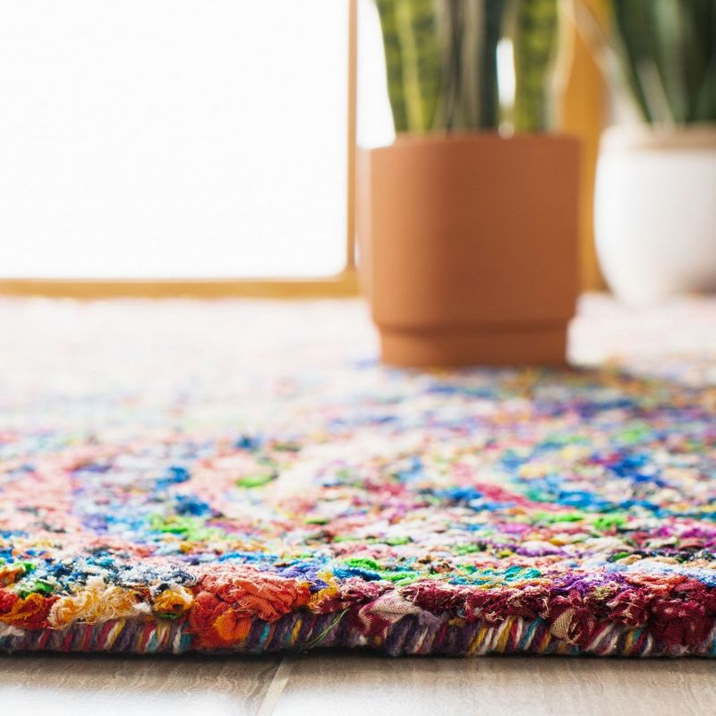 Nantucket NAN514 Hand Tufted Area Rug - Multi - 4'x6' - Safavieh.