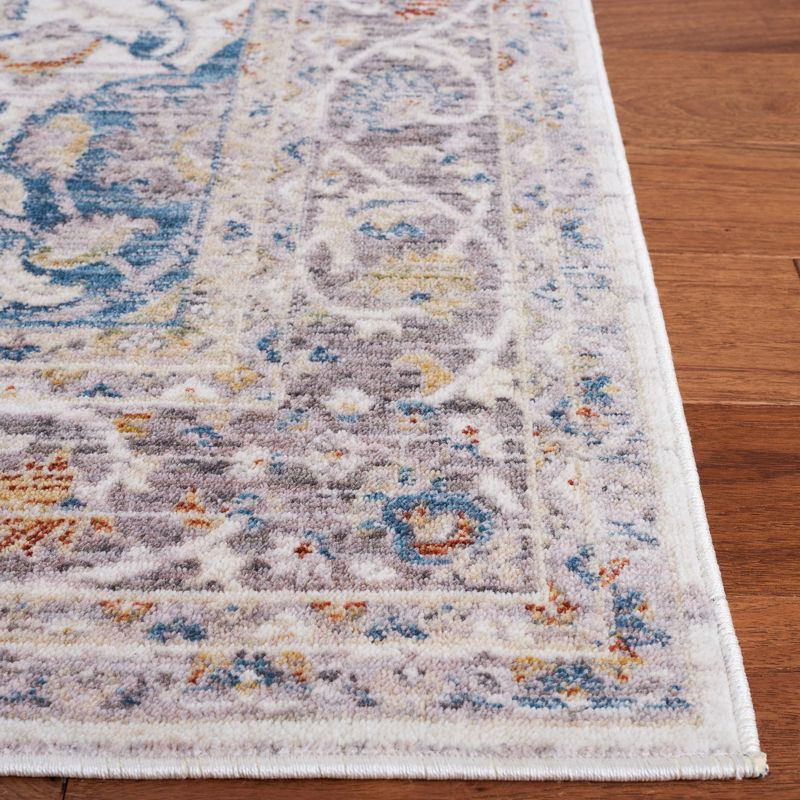Olympia OPA206 Power Loomed Indoor Area Rug - 6'x6' - Grey/Ivory - Safavieh