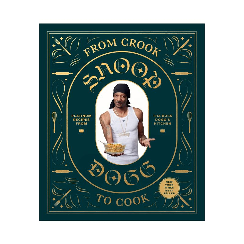 From Crook to Cook: Platinum Recipes from Tha Boss Dogg's Kitchen (Snoop Dogg Cookbook, Celebrity Cookbook with Soul Food Recipes) - (Hardcover)