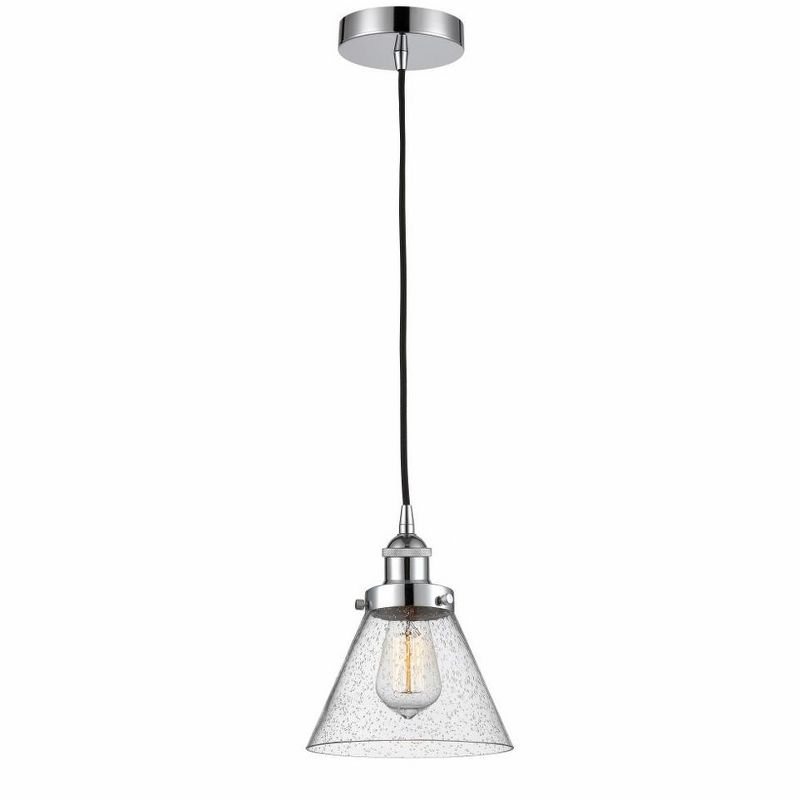 Innovations Lighting Cone 1 - Light Pendant in  Polished Chrome