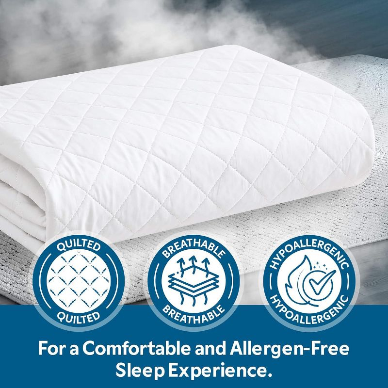 Guardmax - Waterproof Quilted Mattress Protector - 33" (33 x 75 x 12")