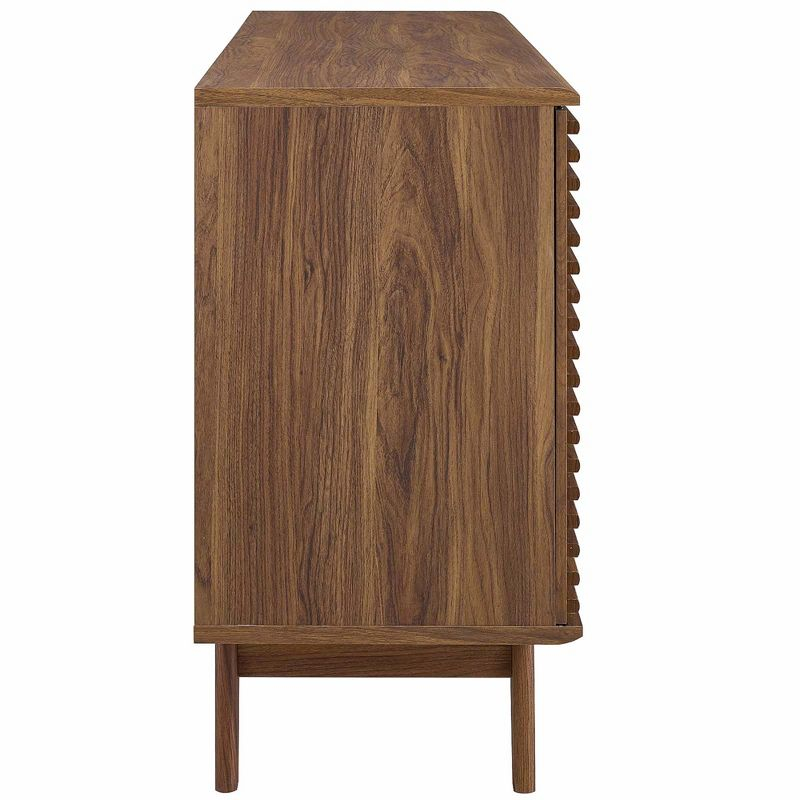 Modway Render 63 Sideboard Buffet Table or TV Stand - Walnut