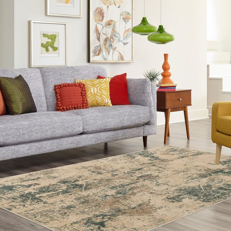 Unique Loom 8' 0 x 10' 0 Beige Tuareg Arid Area Rug