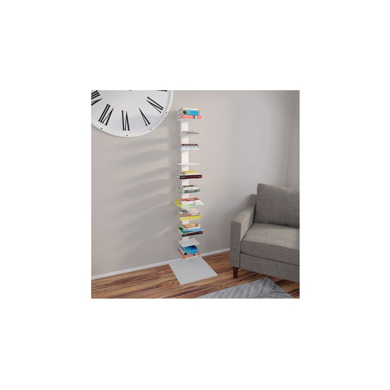 Stewartby Spine Tower Shelf - HZ1220412 - White - SEI