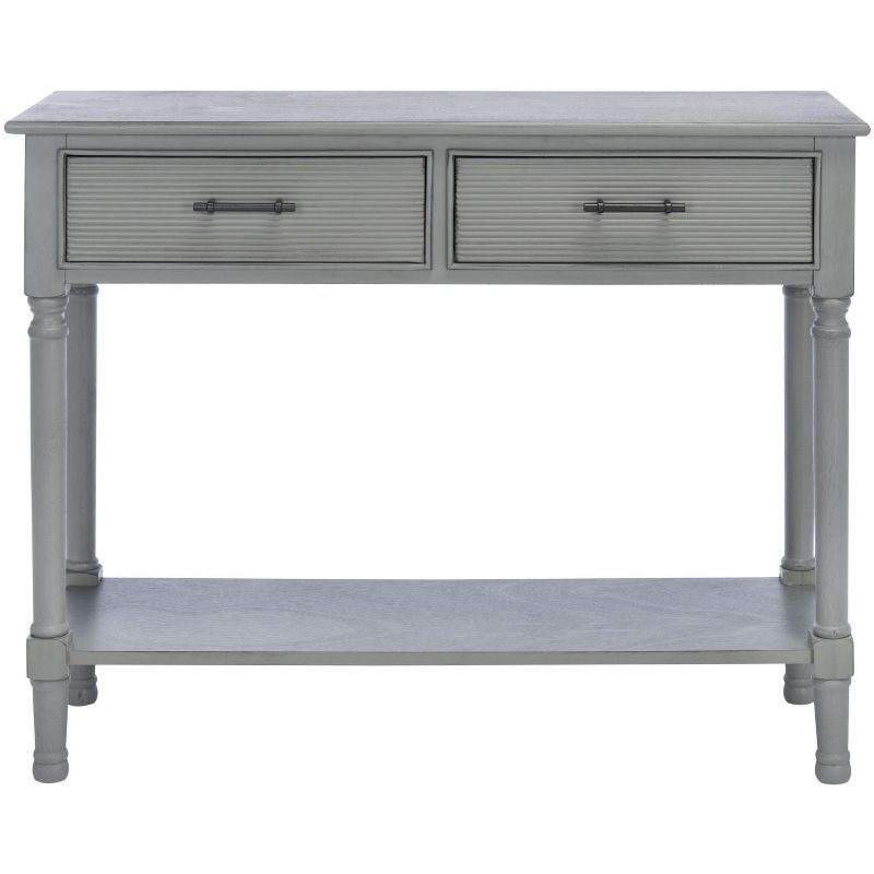 Ryder 2 Drawer Console Table - CNS5719C - Gray - Safavieh