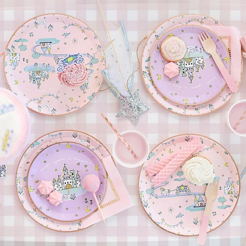 Coterie Party Pink Gingham Paper Tablecloth