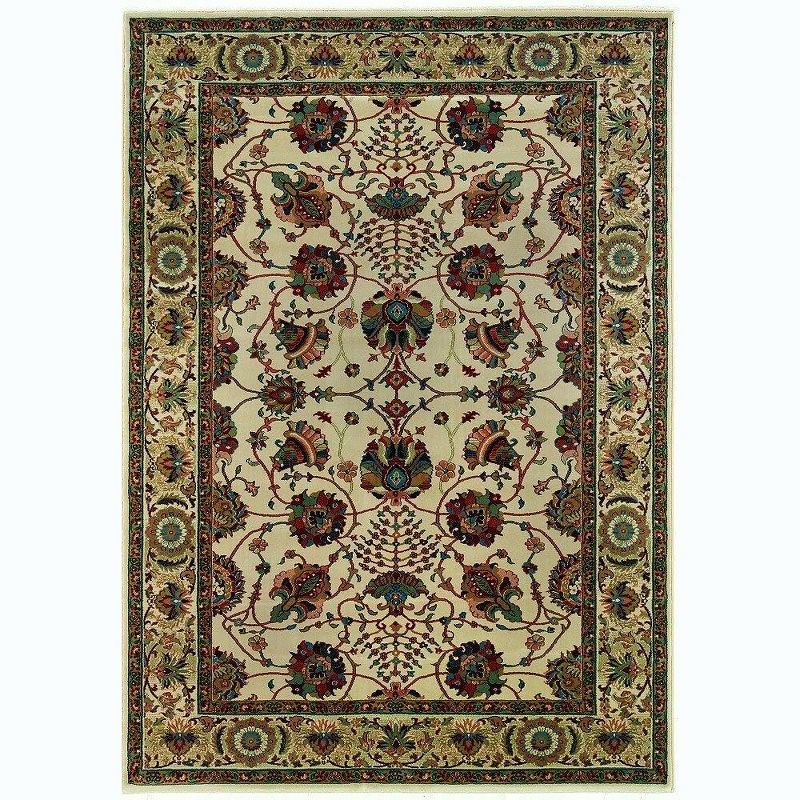 Oriental Weavers Ariana 431O3 Ivory/ Red Indoor Area Rug - 4' x 6"